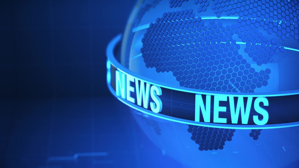 3D World News Background Loop